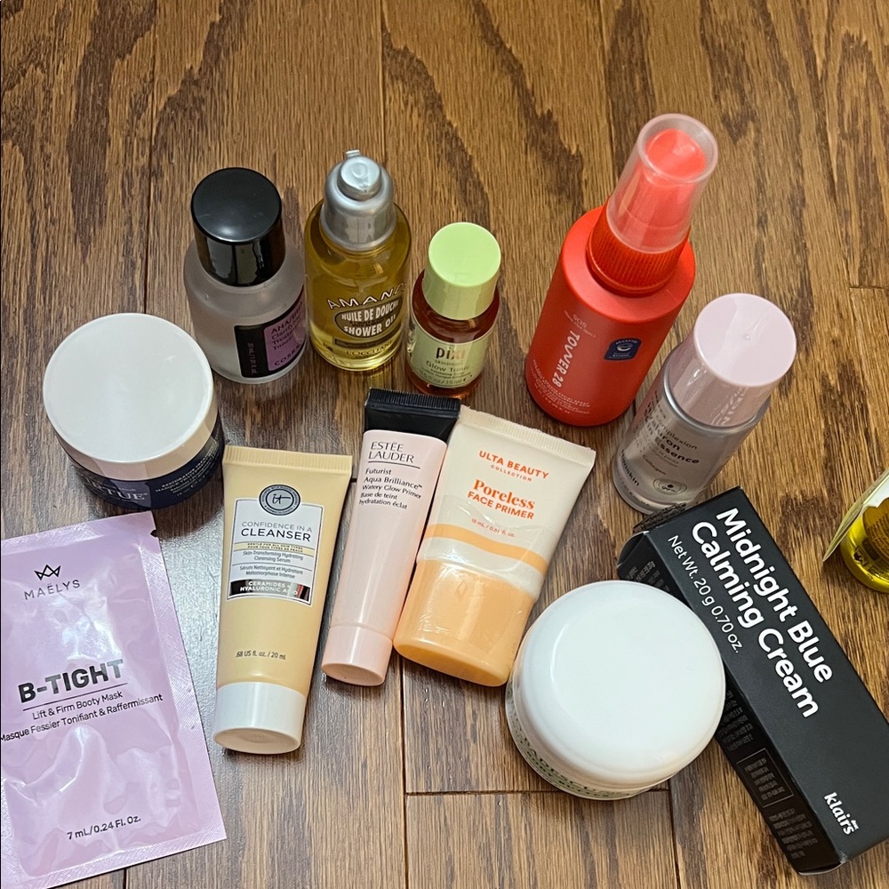 Assorted Skincare & Beauty Lot with Estée Lauder & Ulta Beauty